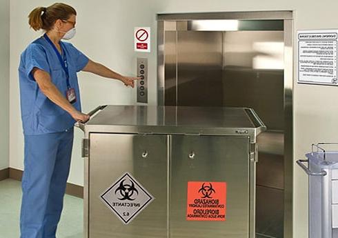 dumbwaiter for cleaning professionals